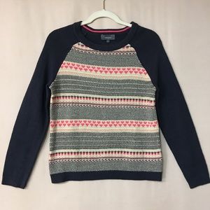 Marks & Spencer PERUNA Women’s Striped Knit Sweater Sz 10 Uk